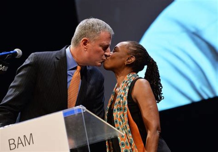Bill de Blasio's wife, age, height, children, salary