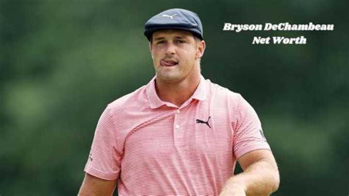 Bryson DeChambeau career earnings and net worth