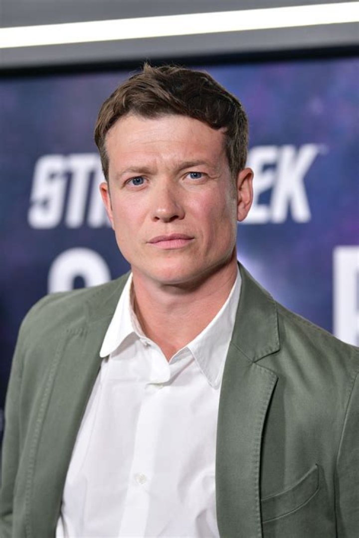 Ed Speleers during a stage show