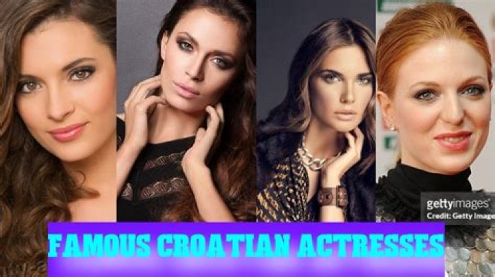 Famous Croatian Actresses