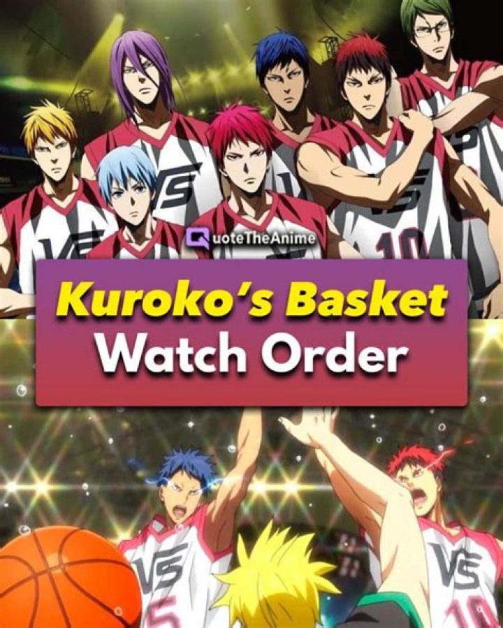 Here’s The Best Kuroko No Basket Watch Order