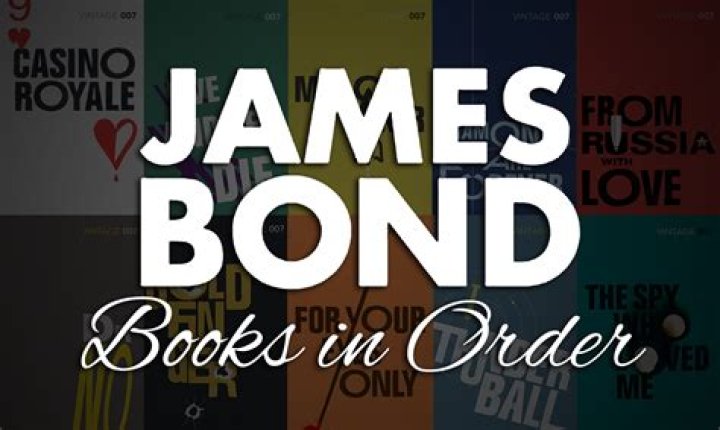 How to read the James Bond books in order