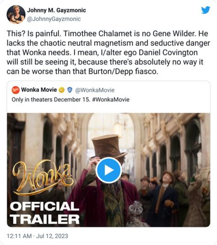 ‘I think it’s an insult’: Gene Wilder made it clear what he thought of ‘Willy Wonka’ remakes