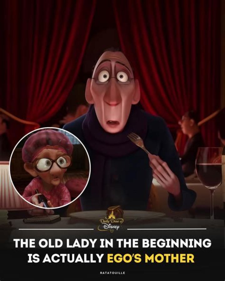 Is the old lady in Ratatouille ego’s mother? – Celebrity