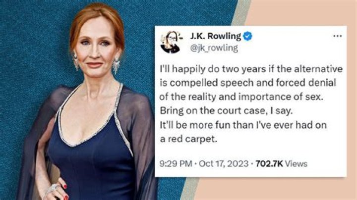 J.K. Rowling tweets bizarre op-ed framing trans people as ‘homophobic’