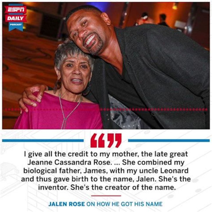 Jalen Rose parents: Meet Jimmy Walker, Jeanne Rose