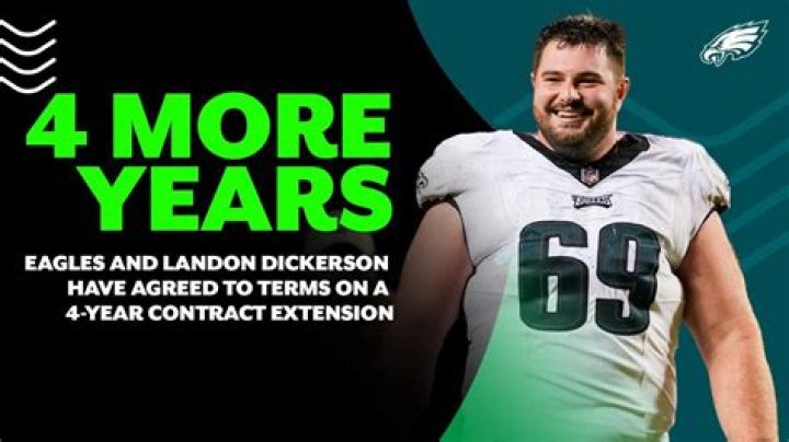 Landon Dickerson contract, salary and net worth explored