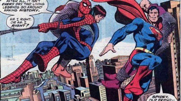 Spider-Man vs. Superman: DC and Marvel’s first superhero crossover