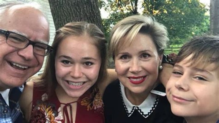 Tim Walz family, wife, children, parents, siblings