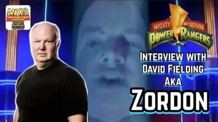 What is David Fielding’s name and role in Power Rangers?