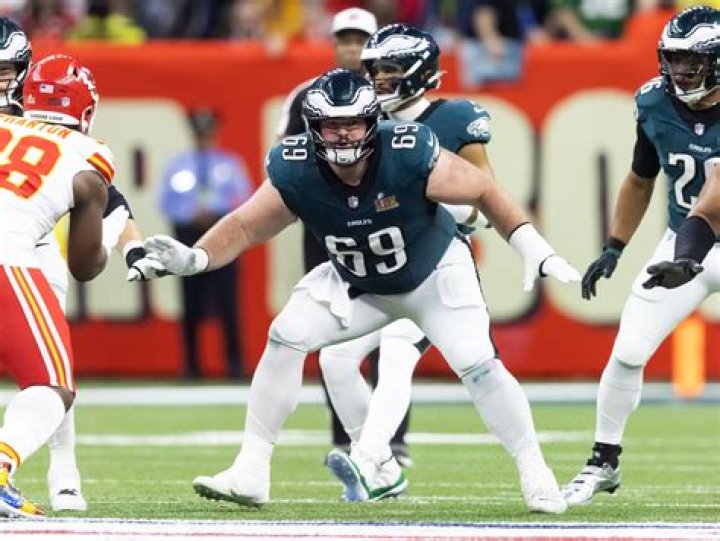 Where did Landon Dickerson go to college? Did Landon Dickerson play college football?