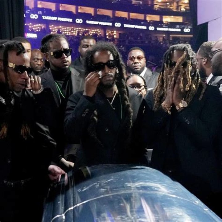 Which celebrities will be at Takeoff’s funeral service?
